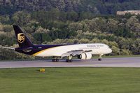 N440UP @ KPIA - UPS (N440UP) slows to exit the runway - by Thomas D Dittmer