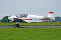 F-PJCA @ EGBP - Jodel D.112 [943] Kemble~F 20/08/2006. Seen departing from PFA Flying for Fun Kemble 2006. - by Ray Barber