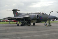 XX900 @ EGTC - Hawker Siddeley Buccaneer S2B from RAF No 12 Sqn Lossiemouth at the Dreamflight Airshow, Cranfield in 1992. - by Malcolm Clarke