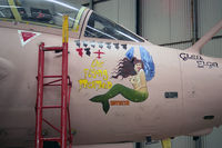 XX901 @ ELVINGTON - Hawker Siddeley Buccaneer S2B In its temporary desert camoflage scheme for the 1st Gulf War. At the Yorkshire Air Museum, Elvington, UK in 1997. - by Malcolm Clarke