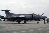 XZ431 @ EGTC - Hawker Siddeley Buccaneer S2B. From RAF No 12 Sqn Lossiemouth. Seen at the Dreamflight Airshow, Cranfield in 1992. - by Malcolm Clarke