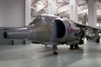 XZ133 @ EGSU - British Aerospace Harrier GR3 at the Imperial War Museum, Duxford in 1993. - by Malcolm Clarke