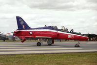 XX169 @ EGXG - Hawker Siddeley Hawk T1. From RAF No 6 FTS, Finningley and seen at the 1994 SSAFA Air Display, RAF Church Fenton. - by Malcolm Clarke