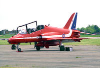 XX307 @ EGTC - British Aerospace Hawk T1 at the airshow celebrating the 50th Anniversary of Cranfield's College of Aeronautics in 1996. - by Malcolm Clarke