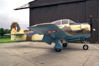 N14113 @ EGSU - North American AT-28D Trojan. At the Imperial War Museum, Duxford - by Malcolm Clarke