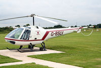 G-BSLV @ EGCB - seen @ Barton - by castle