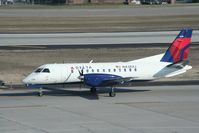 N438XJ @ MSP - at MSP, now in DL colours - by Pete Hughes