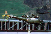 V-269 @ LSMA - take of from the helo flightline at Alpnach.