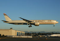 A6-ETF @ KPAE - KPAE Boeing 676 on one of 3 ILS approaches to 16R - by Nick Dean