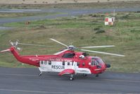 EI-RCG @ EIWF - Coast Guard S-61 seen from the tower at Waterford - by Pete Hughes