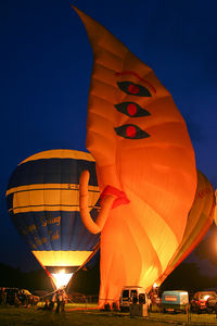 G-BMUL - 2009 Night Glow at Capesthorne Hall, Cheshire. - by MikeP