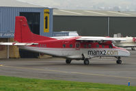 D-ILKA @ EGBJ - German registered Dornier 228 operating the Saturday morning Gloucestershire - IOM service - by Terry Fletcher