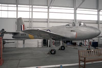 XD674 @ EGWC - Hunting Percival P-84 Jet Provost T1. At The Aerospace Museum, RAF Cosford in 1991. - by Malcolm Clarke