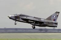 XS417 @ EGXB - low approach at RAF Binbrook - by FBE