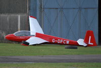 G-DFCW @ EGHL - Schleicher AS-K 13 - by moxy