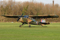 G-ARNO @ EGBD - 60 year old aircraft looking magnificent in the December sun at Derby Eggington - by Terry Fletcher