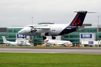 OO-DJL @ EGCC - Brussels Airlines - by Chris Hall