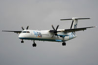 G-ECOW @ EGCC - flybe - by Chris Hall