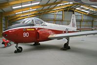 XM383 @ WINTHORPE - Hunting P-84 Jet Provost T3A. At the Newark Air Museum, Winthorpe, UK in 2006. - by Malcolm Clarke