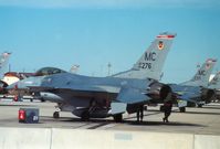 87-0276 @ MCF - F-16C Falcon of 63rd Tactical Fighter Training Squadron/56th Tactical Training Wing at MacDill AFB in January 1990. - by Peter Nicholson