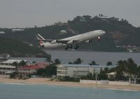 F-GLZJ @ TNCM - Airfrance F-GLZJ in the rotation out of St Maarten for france - by Daniel Jef