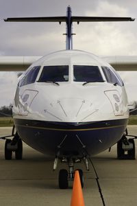 C-FJYW @ KPIA - C-FJYW nose close up - by Thomas D Dittmer