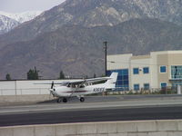 N361ES @ CCB - Starting take off role westbound on runway 24 - by Helicopterfriend