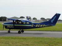G-BGWR @ EGHH - Taken from the Flying Club - by planemad