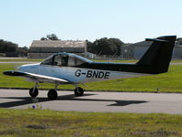 G-BNDE @ EGHH - Taken from the Flying Club - by planemad