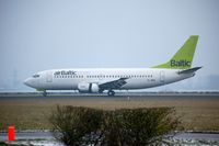 YL-BBS @ EHAM - airBaltic B737 - by Jan Lefers