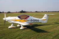 G-CDGG @ EGCB - seen @ Barton - by castle