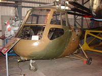 XM561 - Saro Skeeter AOP12 exhibited at the Doncaster AeroVenture Museum