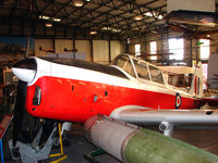 WB733 - DHC-1 Chipmunk exhibited at the Doncaster AeroVenture Museum