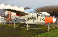 WF122 - Sea Prince T1 exhibited at the Doncaster AeroVenture Museum