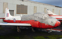 XM350 - Jet Provost T3A exhibited at the Doncaster AeroVenture Museum