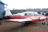 G-APMY - ex United Steels Piper Apache exhibited at the Doncaster AeroVenture Museum