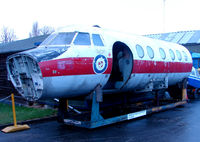 XX477 @ X3DT - Handley Page HP137 Jetstream fuselage exhibited at the Doncaster AeroVenture Museum - by Terry Fletcher