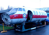 XX477 - Handley Page HP137 Jetstream fuselage exhibited at the Doncaster AeroVenture Museum