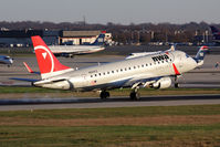 N624CZ @ CLT - Northwest Airlink (Compass Airlines) N624CZ (FLT CPZ5748) from Minneapolis/St Paul Int'l (KMSP) landing RWY 18C.