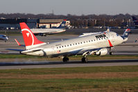 N624CZ @ CLT - Northwest Airlink (Compass Airlines) N624CZ (FLT CPZ5748) from Minneapolis/St Paul Int'l (KMSP) landing RWY 18C. - by Dean Heald