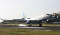 F-OFDF @ TNCM - Air caraibes A330-200 landing on runway 10 at TNCM - by Daniel jef