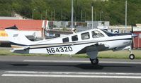 N64320 @ TNCM - N64320 departing runway 10 - by SHEEP GANG