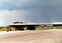 90-0040 @ MHZ - B-2A Spirit named Spirit of Alaska on display at the Mildenhall Air Fete of 2000. - by Peter Nicholson