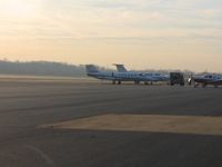 N325NW @ JVY - Being serviced at ASI's ramp.