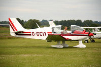 G-GCIY @ EGCV - seen @ Sleap - by castle