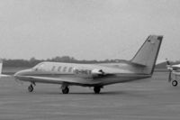 D-IHEY @ EHRD - Cessna Citation I at Rotterdam airport (Zestienhoven). 1980 - by Henk van Capelle