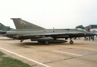 AR-115 @ MHZ - Another view of the Sk-35XD of Esk 729 Royal Danish Air Force in the static park at the 1991 Mildenhall Air Fete. - by Peter Nicholson