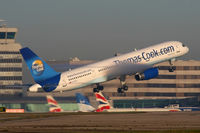 G-FCLF @ EGCC - Thomas Cook Airlines - by Chris Hall