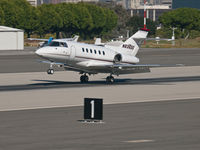 N836QS @ KSMO - N836QS arriving on RWY 21 - by Torsten Hoff