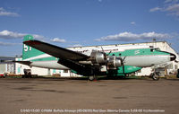 C-FIQM @ CYQF - DC-4/C-54 at Red Deer - by J.G. Handelman